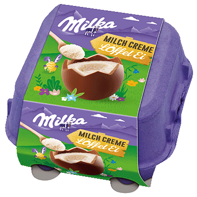 Milka LöffeleEi Milch Creme